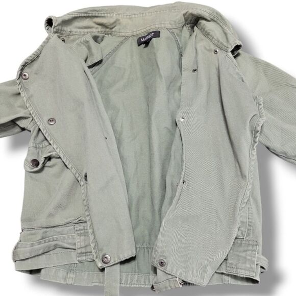 Margot Jacket Size Small Women's Moto Jacket Utility Jacket Bikercore Army Green - Picture 5 of 8
